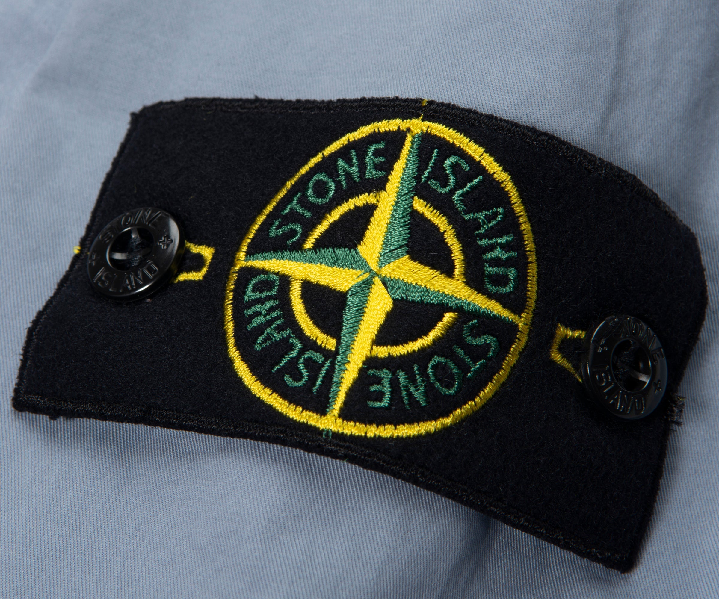 Stone Island ljusblå overshirt