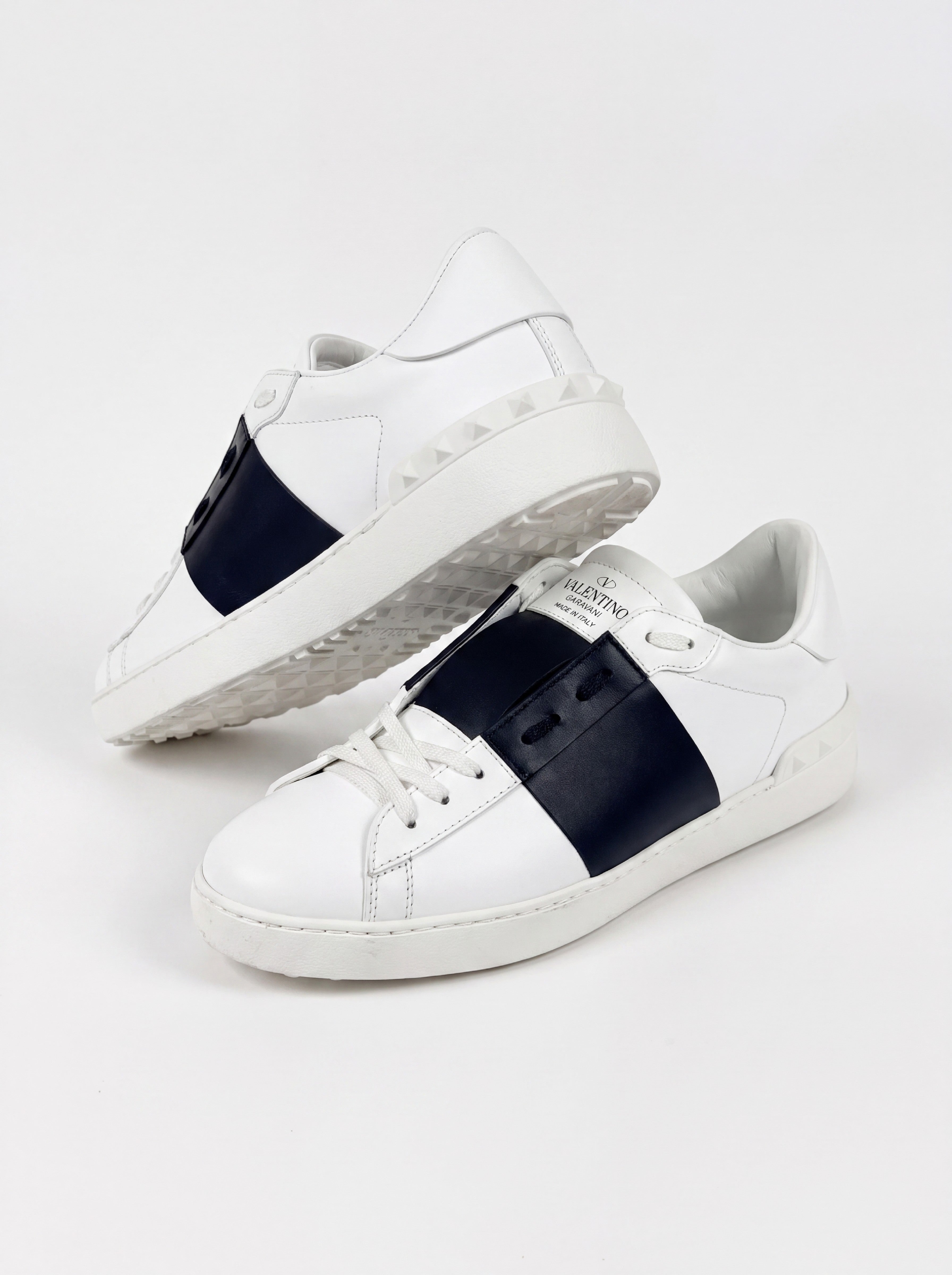 Calf Skin Open Sneakers